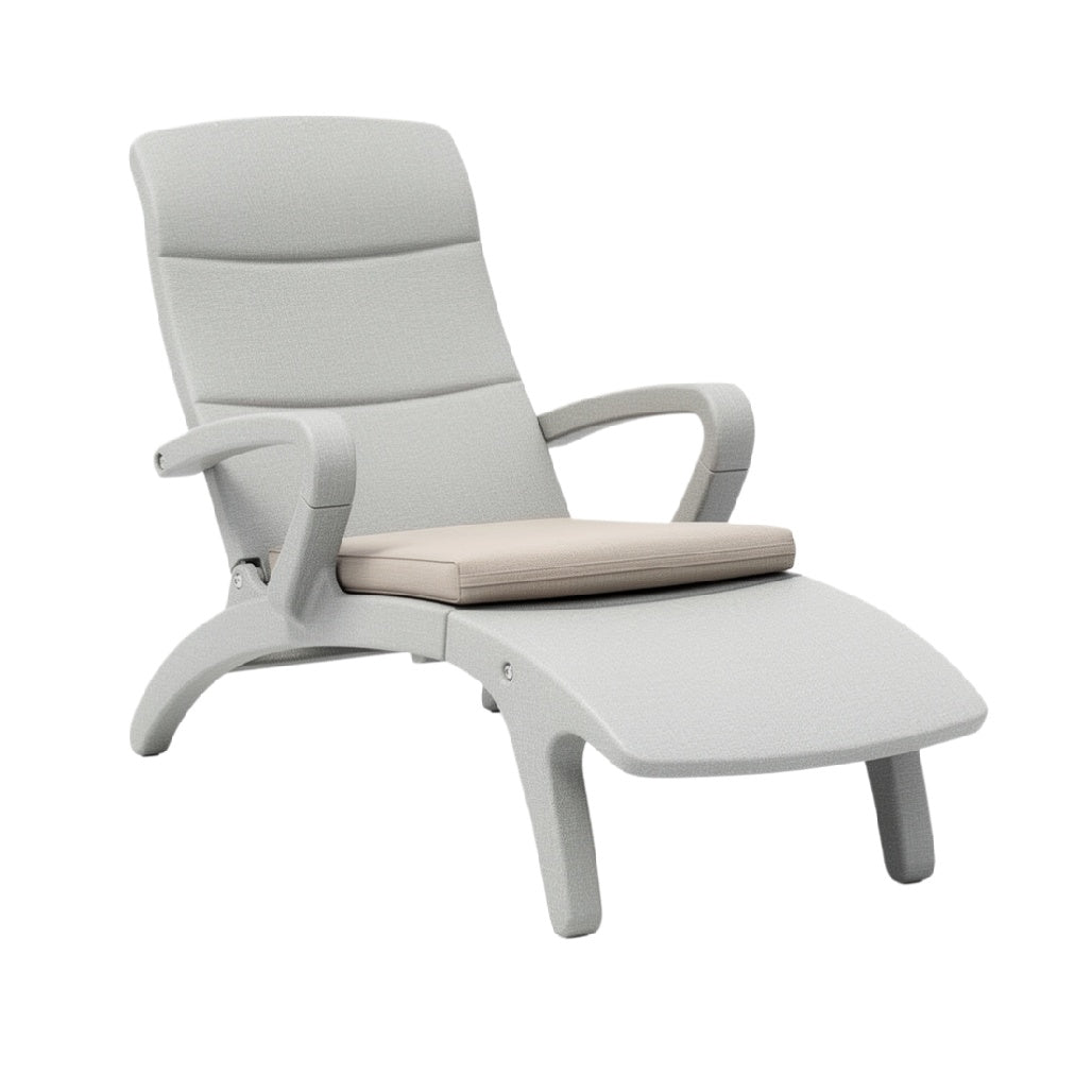Modern Adjustable Lounge Chair with Reclining Feature